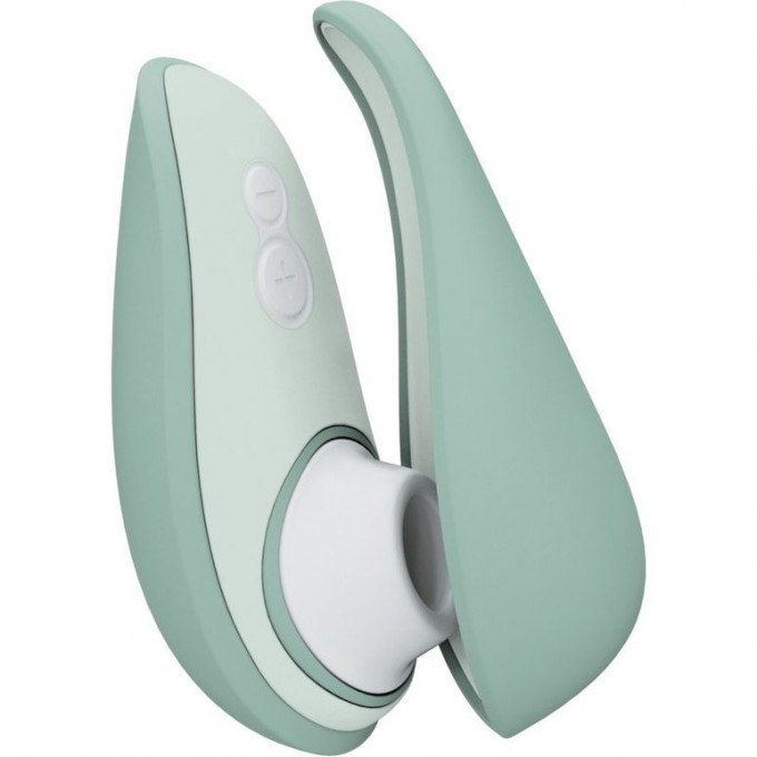 Бесконтактный клиторальный стимулятор WOMANIZER LIBERTY 2 серо-зеленый WZ112SG2