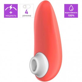 Бесконтактный клиторальный стимулятор WOMANIZER STARLET 2 коралловый Бесконтактный клиторальный стимулятор WOMANIZER STARLET 2 коралловый