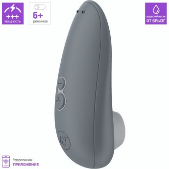 Бесконтактный клиторальный стимулятор WOMANIZER STARLET 3 серый Бесконтактный клиторальный стимулятор WOMANIZER STARLET 3 серый